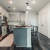 Kitchen Island with decorations